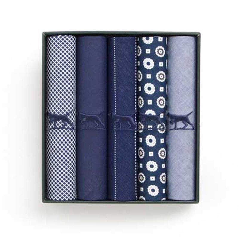 Rodd & Gunn Gunner Handkerchief 5 Pk image number 3